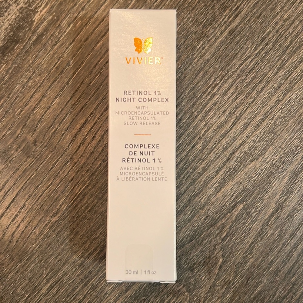 VIVIER Retinol 1% Night Complex 1oz - New